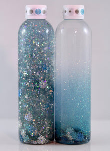 The Calm Mom - 8oz Calming Glitter Bottle - Frozen!