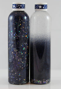 8oz Calming Glitter Bottle - Starry Night