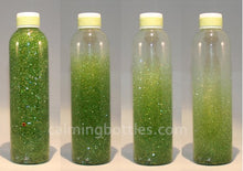 Load image into Gallery viewer, 8oz Calming Glitter Bottle - Spring Grass Green