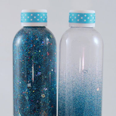 8oz Calming Glitter Bottle - Pool Party