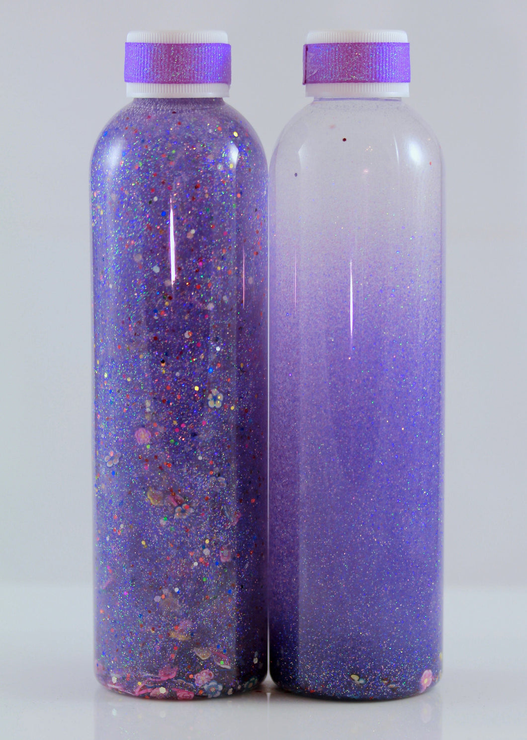 8oz Calming Glitter Bottle - Lavender Dreams